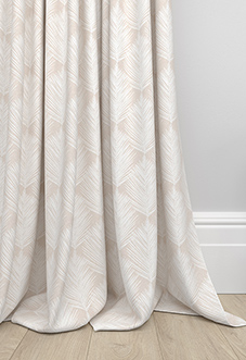 Gentle Palm, Natural - Made to Measure Curtains